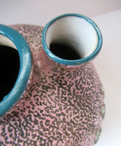 1930s Czech Pottery Art Deco Amphora Vase