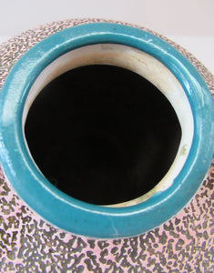 1930s Czech Pottery Art Deco Amphora Vase