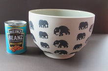 Load image into Gallery viewer, Scottish Anta Pottery Bowl Decorated with Stoneware Elephants
