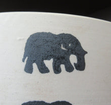 Load image into Gallery viewer, Scottish Anta Pottery Bowl Decorated with Stoneware Elephants
