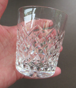 Vintage Waterford Crystal TEMPLEMORE Whisky Glass or Tumbler. 9oz