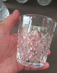 Vintage Waterford Crystal TEMPLEMORE Whisky Glass or Tumbler. 9oz