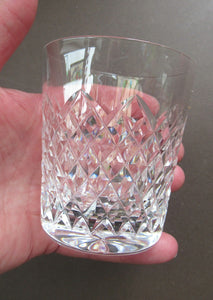 Vintage Waterford Crystal TEMPLEMORE Whisky Glass or Tumbler. 9oz