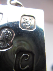 Jack Spencer Sterling Silver Ingot Pendant and Chain