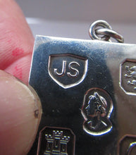 Load image into Gallery viewer, Jack Spencer Sterling Silver Ingot Pendant and Chain
