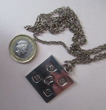 Load image into Gallery viewer, Jack Spencer Sterling Silver Ingot Pendant and Chain
