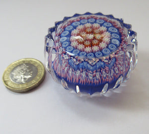 Pair of Vintage Miniature Perthshire Glass Paperweights