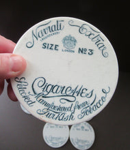 Load image into Gallery viewer, Antique Ceramic Pot Lid for Naviati Extra Tobacco Jar: No. 3
