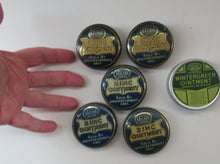 Load image into Gallery viewer, 1930s Ucal Art Deco Ointments Tins. Vintage Chemist Advertising
