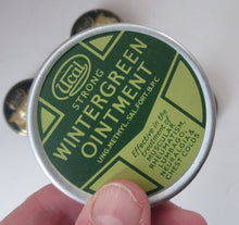 Load image into Gallery viewer, 1930s Ucal Art Deco Ointments Tins. Vintage Chemist Advertising
