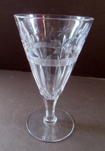 Load image into Gallery viewer, 1930s / 1940s Set of Six Webb Corbett Tall Crystal Engraved Wine Glasses
