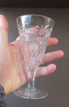 Load image into Gallery viewer, 1930s / 1940s Set of Six Webb Corbett Tall Crystal Engraved Wine Glasses
