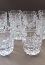Load image into Gallery viewer, 1930s Large Art Deco Whisky Tumblers Art Deco Webb Corbett
