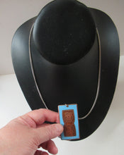 Load image into Gallery viewer, Vintage Scottish Jewellery John Leman Copper and Enamel Pendant
