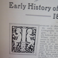 Load image into Gallery viewer, RARE 1906 ART MAGAZINE. The Modern Lithographer. Published London February 1906; Includes Genuine Art Nouveau Lithograph
