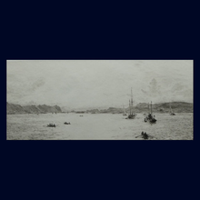 Load image into Gallery viewer, ORIGINAL ETCHING: William Lionel Wyllie (1851 – 1931)  THE OBAN REGATTA. Pencil Signed (1921)
