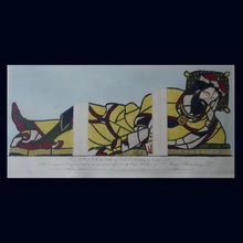 Load image into Gallery viewer, GEORGIAN Hand-Coloured Engraving; c 1805. Published by William Fowler. St Mary’s Shrewsbury. Rare Medieval Stained Glass Window Print
