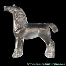 Load image into Gallery viewer, A/ 1970s KOSTA BODA Large Glass horse Designed by Bertil Vallien. 8 1/4 inches
