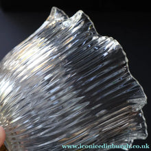 Load image into Gallery viewer, Fine Vintage HOLOPHANE Style Ribbed Glass Pendant Lamp Shade with Brass Hanging Fitment
