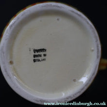 Load image into Gallery viewer, Large 1930s TUDOR Ceramics Art Deco Colourful Dripware Jug. Height 6 1/2 inches
