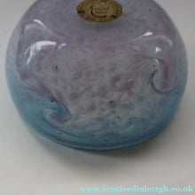 Load image into Gallery viewer, A/ Fabulous Little X ZA Shape Antique Scottish Monart Glass Bowl. With Original Paper Label on the Base
