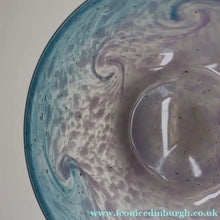 Load image into Gallery viewer, A/ Fabulous Little X ZA Shape Antique Scottish Monart Glass Bowl. With Original Paper Label on the Base
