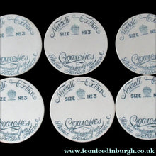 Load image into Gallery viewer, Antique Ceramic Pot Lid for Naviati Extra Tobacco Jar: No. 3
