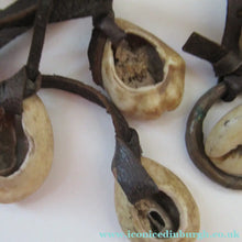 Load image into Gallery viewer, Antique Benin Nigeria Bronze Ovoid Metal Pouch or Bag. Figures and Snakes
