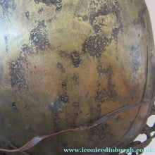 Load image into Gallery viewer, Antique Benin Nigeria Bronze Ovoid Metal Pouch or Bag. Figures and Snakes
