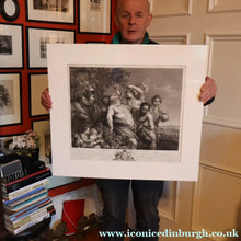 Load image into Gallery viewer, After Peter Paul RUBENS; 1775 Original OLD MASTER Copperplate Engraving. Marche de Silene. Engraved by Nicolas de Launay
