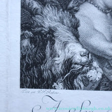 Load image into Gallery viewer, After Peter Paul RUBENS; 1775 Original OLD MASTER Copperplate Engraving. Marche de Silene. Engraved by Nicolas de
