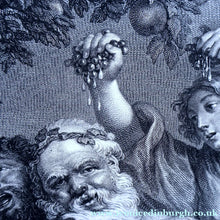 Load image into Gallery viewer, After Peter Paul RUBENS; 1775 Original OLD MASTER Copperplate Engraving. Marche de Silene. Engraved by Nicolas de
