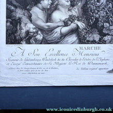 Load image into Gallery viewer, After Peter Paul RUBENS; 1775 Original OLD MASTER Copperplate Engraving. Marche de Silene. Engraved by Nicolas de
