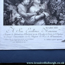 Load image into Gallery viewer, After Peter Paul RUBENS; 1775 Original OLD MASTER Copperplate Engraving. Marche de Silene. Engraved by Nicolas de
