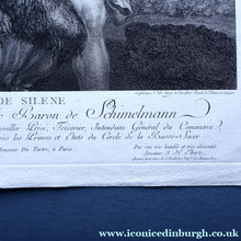 Load image into Gallery viewer, After Peter Paul RUBENS; 1775 Original OLD MASTER Copperplate Engraving. Marche de Silene. Engraved by Nicolas de
