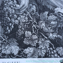 Load image into Gallery viewer, After Peter Paul RUBENS; 1775 Original OLD MASTER Copperplate Engraving. Marche de Silene. Engraved by Nicolas de
