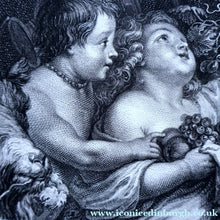Load image into Gallery viewer, After Peter Paul RUBENS; 1775 Original OLD MASTER Copperplate Engraving. Marche de Silene. Engraved by Nicolas de
