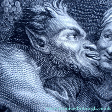 Load image into Gallery viewer, After Peter Paul RUBENS; 1775 Original OLD MASTER Copperplate Engraving. Marche de Silene. Engraved by Nicolas de
