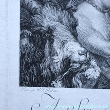 Load image into Gallery viewer, After Peter Paul RUBENS; 1775 Original OLD MASTER Copperplate Engraving. Marche de Silene. Engraved by Nicolas de
