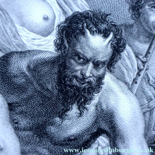 Load image into Gallery viewer, After Peter Paul RUBENS; 1775 Original OLD MASTER Copperplate Engraving. Marche de Silene. Engraved by Nicolas de
