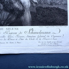 Load image into Gallery viewer, After Peter Paul RUBENS; 1775 Original OLD MASTER Copperplate Engraving. Marche de Silene. Engraved by Nicolas de
