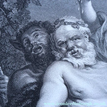 Load image into Gallery viewer, After Peter Paul RUBENS; 1775 Original OLD MASTER Copperplate Engraving. Marche de Silene. Engraved by Nicolas de
