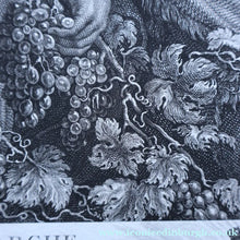 Load image into Gallery viewer, After Peter Paul RUBENS; 1775 Original OLD MASTER Copperplate Engraving. Marche de Silene. Engraved by Nicolas de
