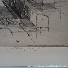Load image into Gallery viewer, 1928 Etching of Rosslyn Chapel by Albany E. Howarth. Signed in Pencil
