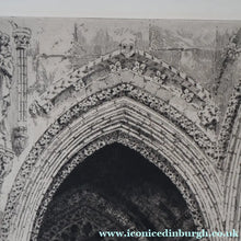 Load image into Gallery viewer, 1928 Etching of Rosslyn Chapel by Albany E. Howarth. Signed in Pencil
