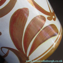Load image into Gallery viewer, Aldermaston Pottery Vase with Abstract Lustre Design. Alan Caiger Smith Mark 
