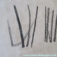 Load image into Gallery viewer, St Ives School: Alexander Mackenzie. Abstract Drawing Signed &amp; titled 18 June 1963
