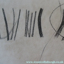 Load image into Gallery viewer, St Ives School: Alexander Mackenzie. Abstract Drawing Signed &amp; titled 18 June 1963
