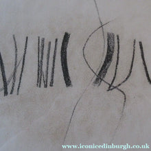 Load image into Gallery viewer, St Ives School: Alexander Mackenzie. Abstract Drawing Signed &amp; titled 18 June 1963
