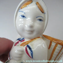 Load image into Gallery viewer, Royal Copenhagen Aluminia Child Welfare Figure JUS
